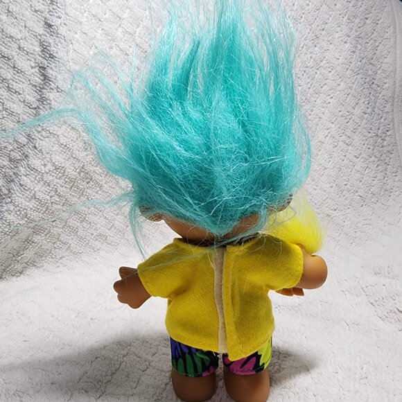 WORLD'S BEST BABYSITTER 5" Troll Doll w/ Groovy Pants - Picture 3 of 4